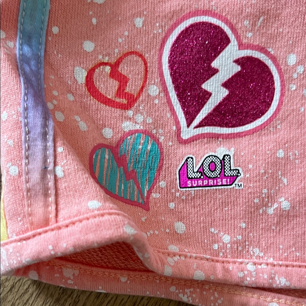 L.O.L. Surprise! Pink and White Short Sleeve Tees - Picture 6 of 11